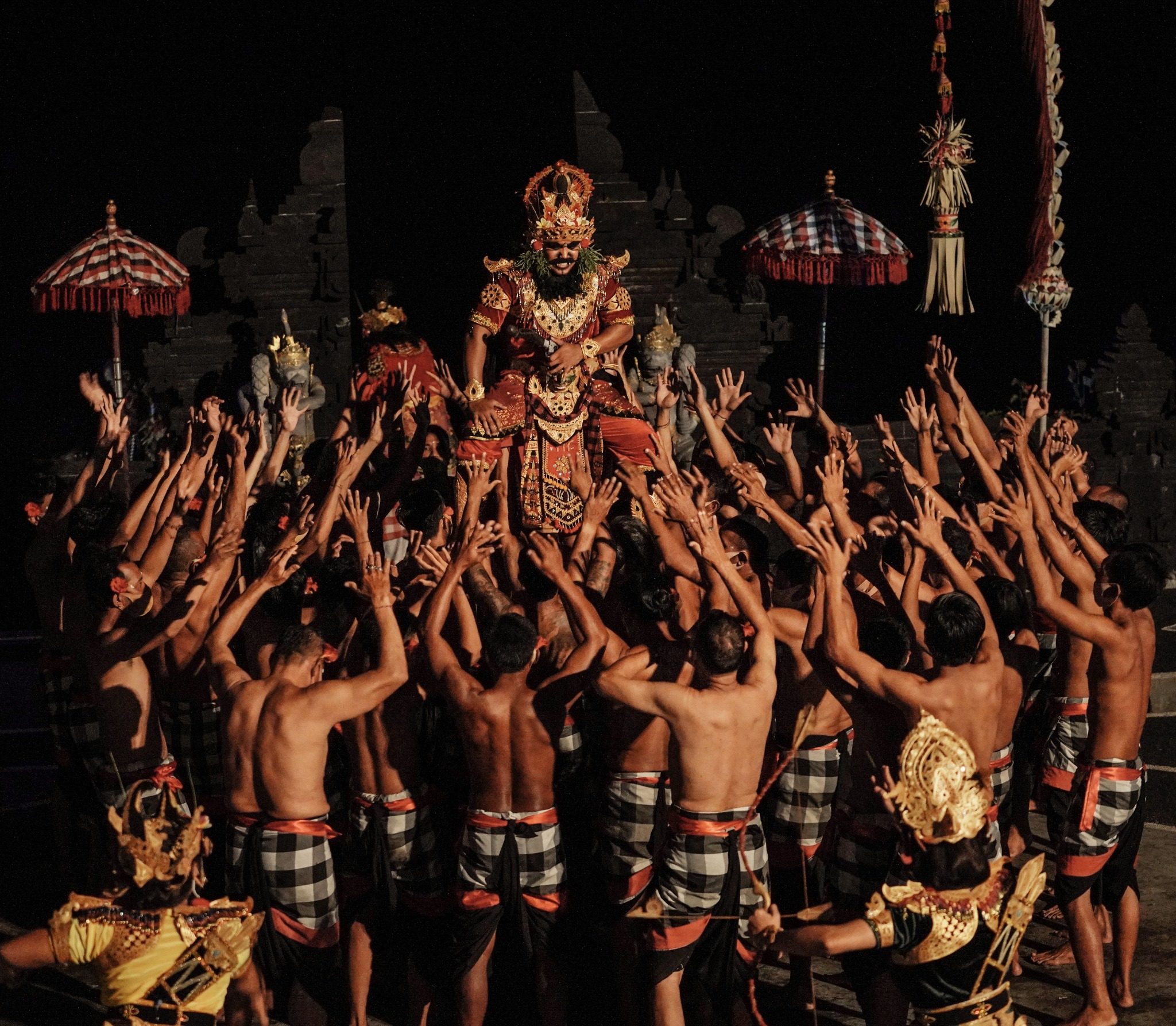 Balinese cultural procession